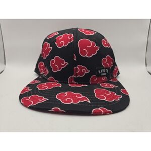 Naruto Shippuden SnapBack Cap Akatsuki Black Red Cloud Snapback - Viz Media